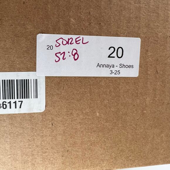 Sorel Evie II Chelsea Boot Waterproof Leather/Suede Wedge Black Women 8 NWOB - Picture 10 of 10